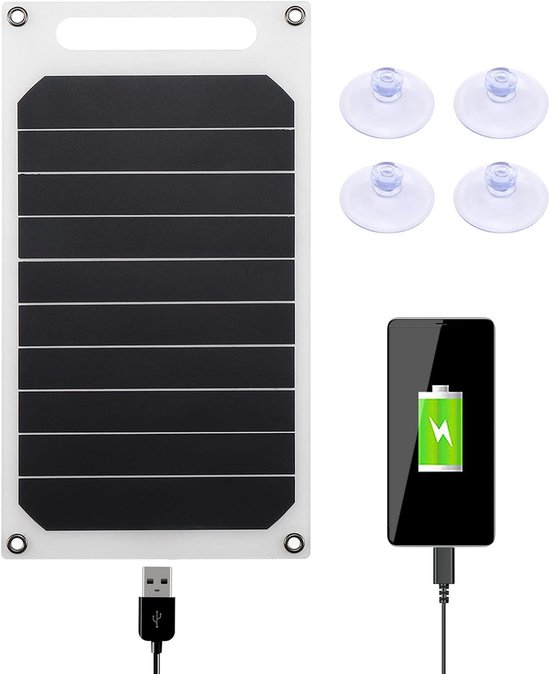 Mini-solarpanel, Schlanke Lampe, Solarzelle, Ladegerät, Usb, Solarladegerät, Tragbar, Solar-powerbank, Usb, Für Handy, Autoladegerät, Camping