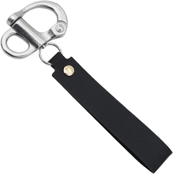 Schnellverschluss-schäkel Mit Lederleine Für Feuerwehrleute Schnellverschluss-schäkel Aus Edelstahl Schnellverschluss-halterung Für Ausrüstung