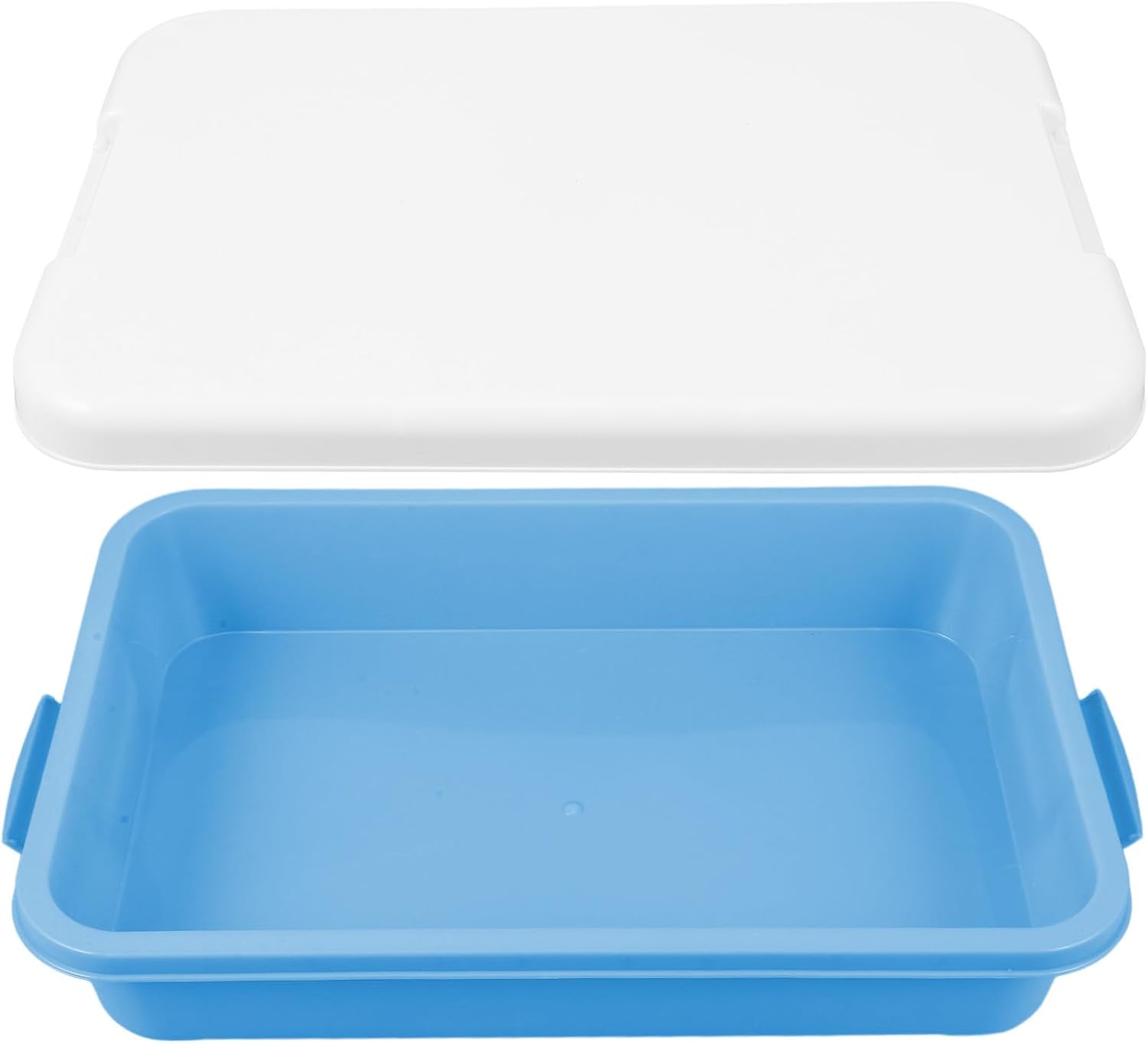 Einfach Zu Bedienender, Großer Kunststoff-sandkasten Mit Deckel Und Tragbarer Aufbewahrungsbox – Sandkasten Für Abenteuer Und Outdoor-aktivitäten