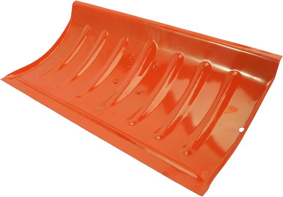 Eiskratzer – Schneeschaufel Aus Manganstahl, Praktisches Schneeräumwerkzeug, Eiskratzer, Einfache Schneeräumung, Orangefarben