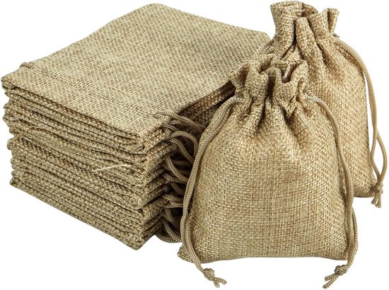 Kleine Jutebeutel 9x12cm - 30 Stück Für Partys Und Als Geschenk