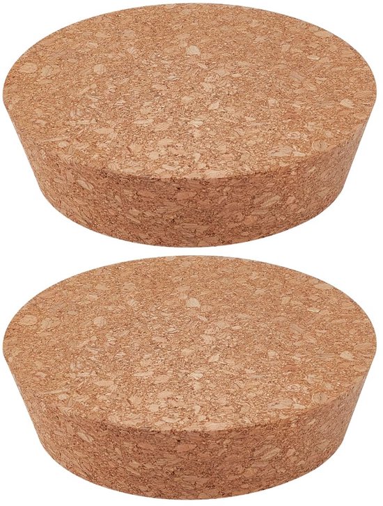 Konische Korken – Wiederverwendbar – 2er-set – Kork – 10,5 Cm
