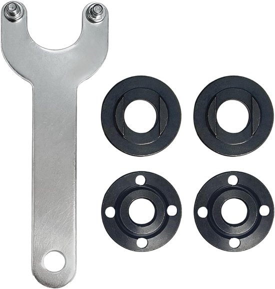 125-mm-flanschschlüssel Für Winkelschleifer, 5-teilig, Passend Für Dewalt/makita/bos, Aus Metallguss, Für Verschiedene Winkelschleifermodelle