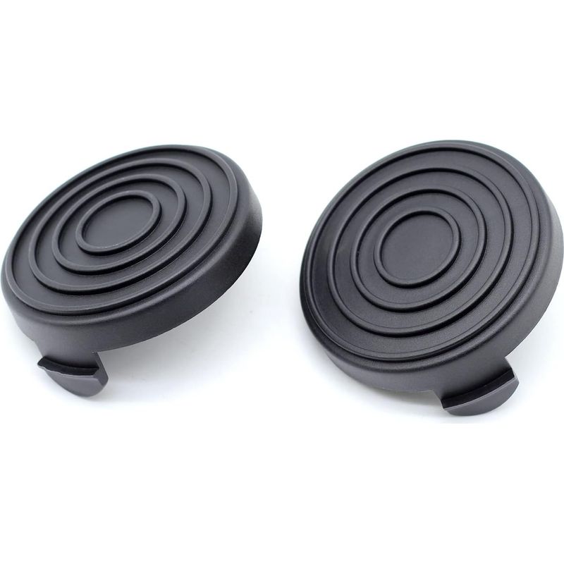Set Mit 2 Spulenkappen, Kompatibel Mit Gardenline Glr Glt, Einhell Gc-et 4530, Schwarz
