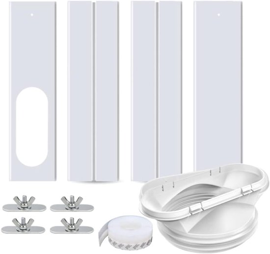 Fensterdichtungsplatte Für Mobile Klimageräte, Verstellbares Fensterset, Ablaufschlauch Für Mobile Klimageräte, Verstellbare Fensterdichtung, Schieber