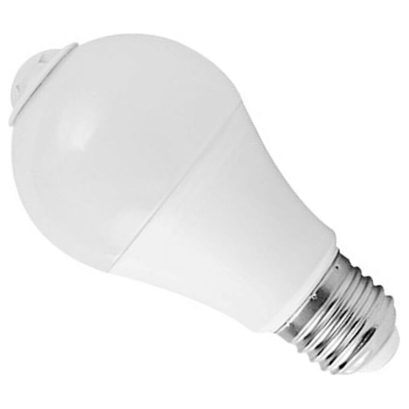 9-w-led-bewegungsmelderlampe, E27-bajonettgewinde, Intelligenter Infrarot-bewegungsmelder, Für Flur