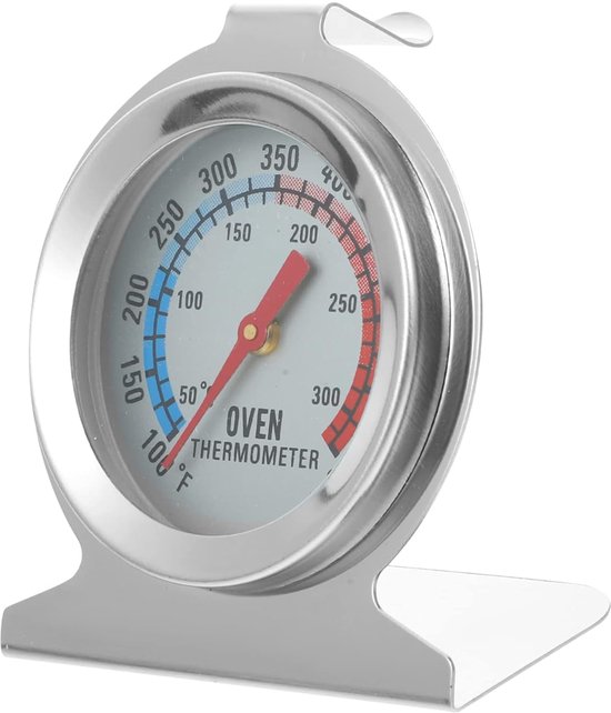 Ofenthermometer Aus Edelstahl, Temperaturanzeiger Für Backofen Und Grill, Tragbares Werkzeug Zum Kochen Und Braten