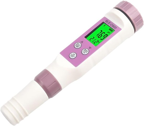 7-in-1-messgerät Für Temperatur, Redoxpotenzial, Salzgehalt, Spezifisches Gewicht Und Ph-wert, Digitaler Wasserqualitätstester, Wasserdichter Ph-teststift Für Pools, Aquarien Und Hydrokulturen