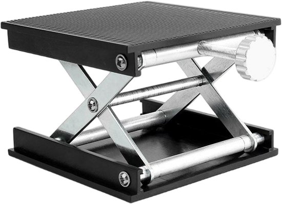 Halbkunststoff-hebeplattform – Höhenverstellbar 25–90 Mm – Labor-hebeplattform – Geeignet Für Versuchsaufbau Und Konstruktion