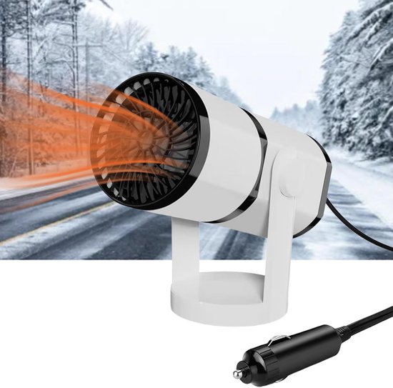 Autoheizungslüfter – 12-volt-autoheizung – Heizung – Entfroster – 360°-drehung – Armaturenbrettlüfter