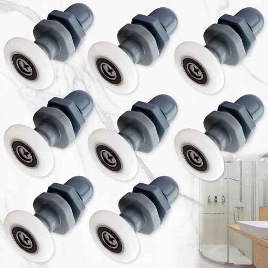 Rollen Für Duschkabine – 8 Stück – 25 Mm