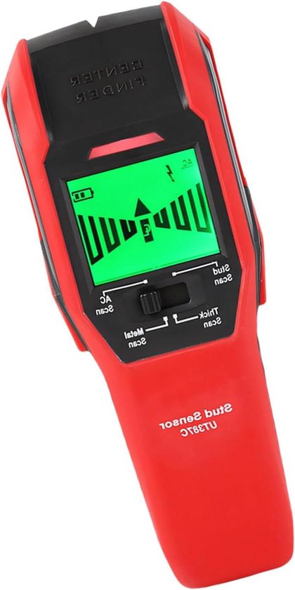Wandscanner-detektor – Balkensucher Mit Metallfunktion – Wände Prüfen – 4-in-1-erkennungsmodi – 186 X 70 X 44 Mm