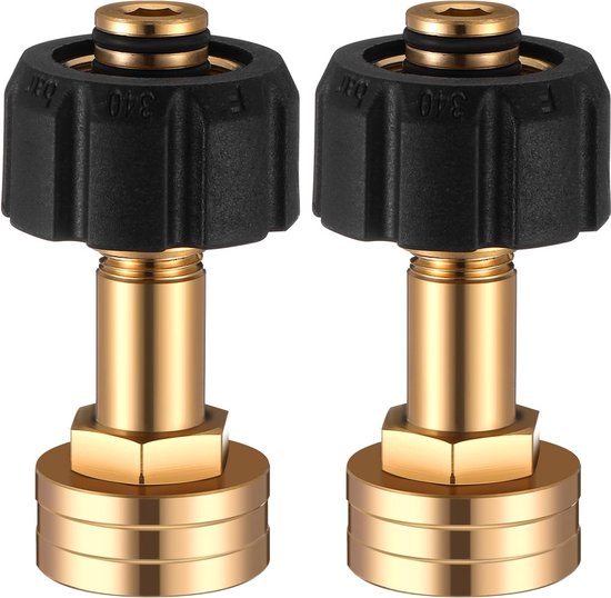2 Stück M22-14 Mm X 3/4 Zoll Fgh-innengewinde-gartenschlauchadapter, Wasserschlauchanschluss Für Hochdruckreinigerpistole