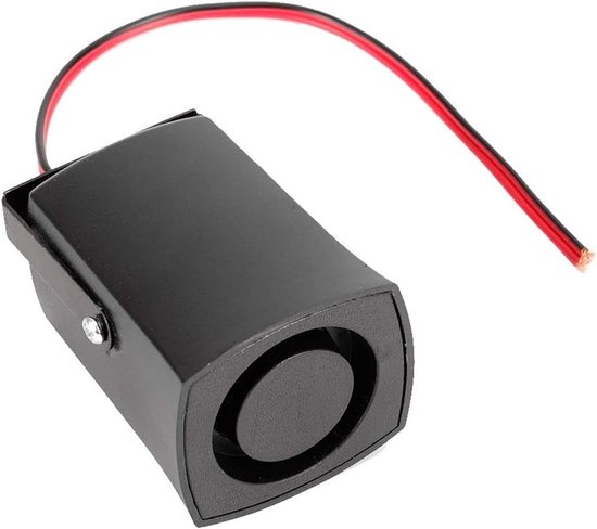 Allecto – Rückfahralarm – 115 Db – Sicheres Rückwärtsfahren – Schwarz – Hohe Empfindlichkeit – Erhöht Die Insassensicherheit – Geeignet Für Pkw – U...