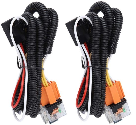 Dailygoods – Kabelbaum-relais 12v – Universell Für Pkw/lkw – Hupen-verkabelungssatz – Kunststoff – Leichtgewicht 180 G – Einfache Installation