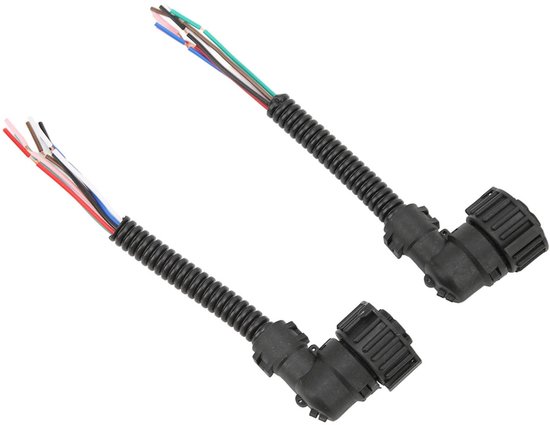 Dailygoody – Rücklicht-kabelbaum – Ersatz – Vibrationsfest – 2-teilig – Passend Für Diverse Fahrzeuge – Inkl. Montageanleitung