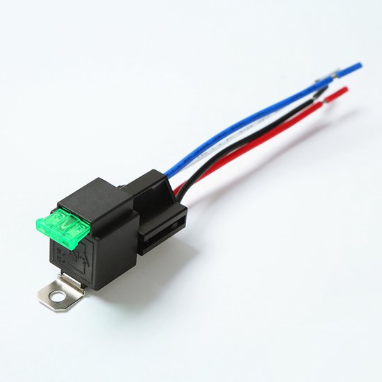 Sicherungsrelais 12 V 30 A – Ato/atc-flachsicherung, 4-polig, Spst, 12 Awg, Für Auto, Lkw, Boot