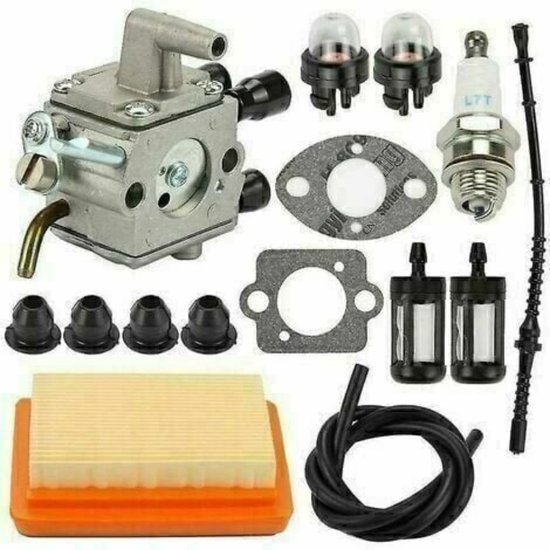 Vergaser Vergaser Luftfilter Set Passend Für Stihl Fs120, Fs200, Fs250, Fs300, Fs350