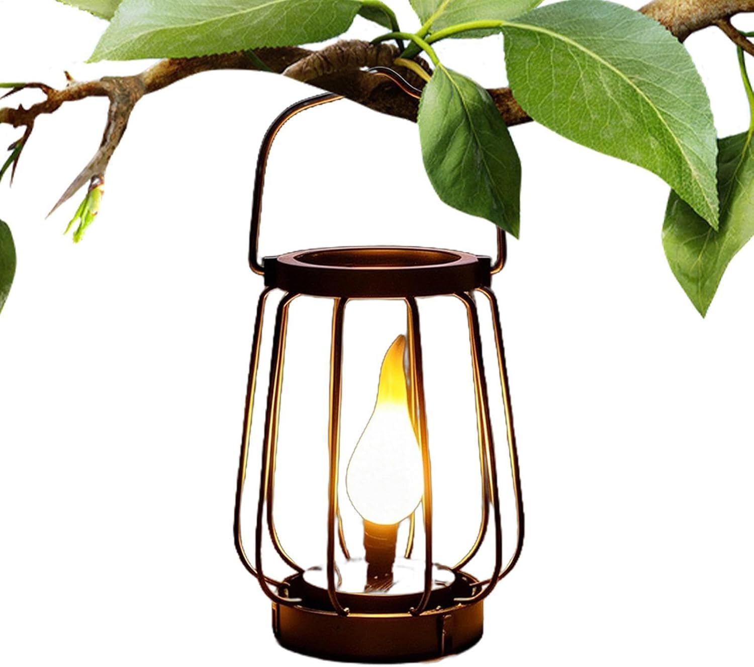 Solarlaterne, Vintage-metalllampe, Wasserdicht Außenbeleuchtung, Solarlaterne Für Terrasse, Garten, Veranda, Balkon, Rasen, Eingang, Parkplatz, Hängendes Geschenk