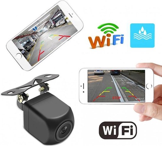 Ip66 Wasserdichte Mini-wlan-rückfahrkamera Mit Nachtsicht, Nachtsichtreichweite: 5-10 M