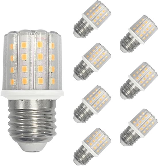 E26 Led-maiskolbenlampe 5 W Warmweiß 3000 K Entspricht Einer 60 W E26 Halogenlampe Wechselstrom 85-265 V 360 Abstrahlwinkel Edison-schraubgewinde