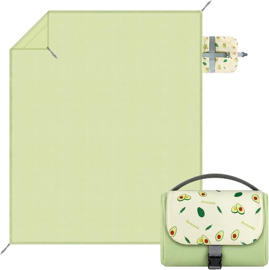 Wasserdichte Picknickdecke Picknickmatte Campingunterlage Sandabweisend Faltbar Mit Griff Für Strand Camping Wandern Picknick 147 5 X 208 5 Cm 147,5