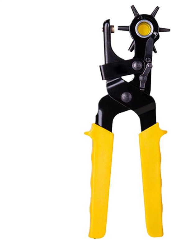 Lochzange Für Leder Ergonomische Und Robuste Lochzange Für Leder Und Taschenriemen, Sättel, Schuhe Und Heimwerkerprojekte, Hobbys, Gummi