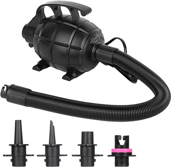 Elektrische Luftpumpe Tragbar 500 W Elektrische Pumpe Luftmatratze Poolspielzeug Rafting Boot Schnelles Aufpumpen Elektrische Luftpumpe Für Flöße
