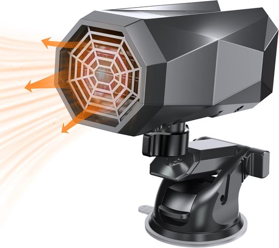Auto-heizlüfter 12 V 150 W Tragbare Autoheizung 2-in-1-autoheizung Und Kühlventilator Entfroster Mit 360 Drehfuß Heizung Mit Für Auto Und