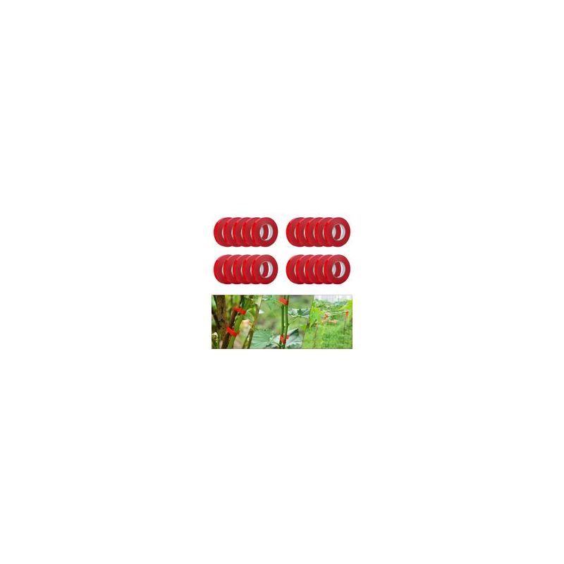 20 Rollen Pflanzenband, Handstickerei Für Gartenblumen Und Gemüse, Für Obst, Gemüse, Blumen, Tomaten, Kletterpflanzen, Gartenwerkzeug Zum Binden Von Zweigen, Pflanzenbindemaschine