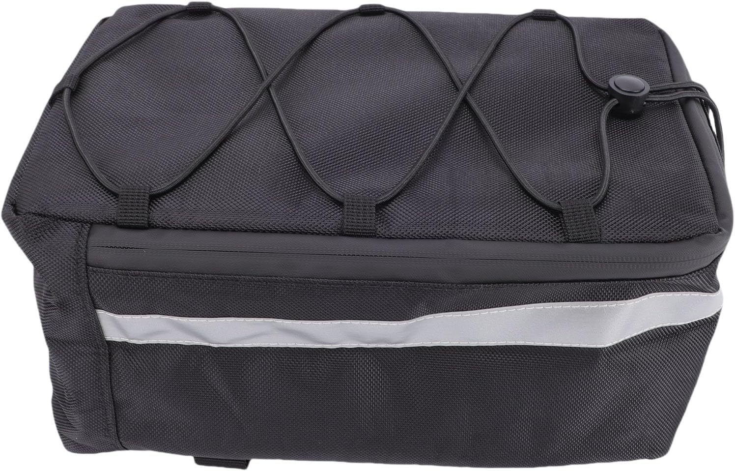 Wasserdichte Fahrradtasche 30x18x14cm, Rucksack Aus Oxford-gewebe Mit Reflektorstreifen Für Pendler