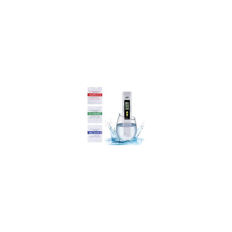 Elektronisches Ph-meter Mit Lcd-bildschirm Für Schwimmbäder, Pools Und Spas. Messbereich: 0 Bis 14 Ph. Geeignet Für Aquarien, Schwimmbäder Und Hydrokulturen.