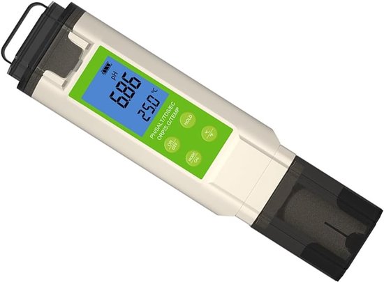 7-zoll-wasserqualitätstester, Digitales Ph-, Salzgehalts- Und Redox-messgerät, Tragbar Für Aquarium, Pool Und Salzwasser
