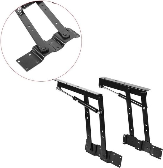 Hydraulisches Scharnier 2x Hebemechanismus Aus Stahl Für Couchtische Robust Möbelzubehör Praktisch Und Langlebig