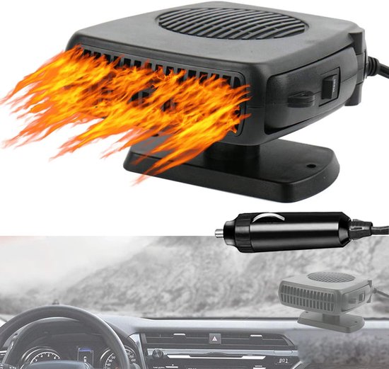 Tragbare 12v-autoheizung – 360° Drehbar, Batterieanschluss, Geeignet Für Alle Fahrzeuge