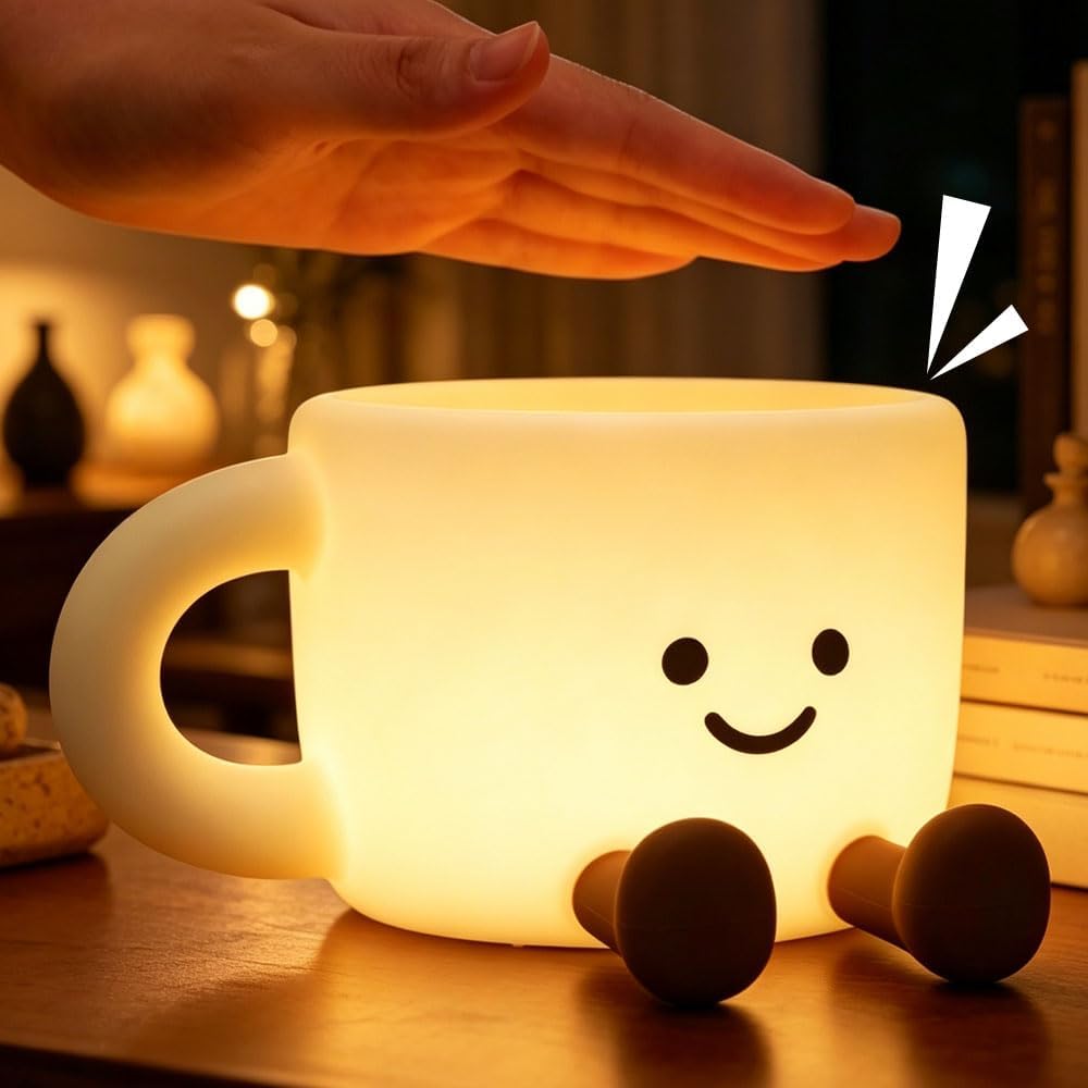 Nachtlicht Für Kinder, Baby-nachtlicht, 7 Farben, 3 Helligkeitsstufen, 30-minuten-timer, Usb-aufladbar, Schlafzimmerdekoration, Nachttischlampe Für Kinder, Babyzimmerdeko