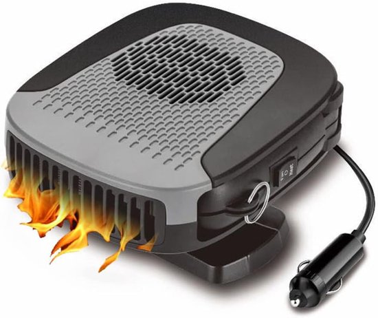 12v 120w Autoheizung, Tragbarer Entfroster- Und Entfeuchtungsventilator Mit 360° Drehbarer Heizfunktion