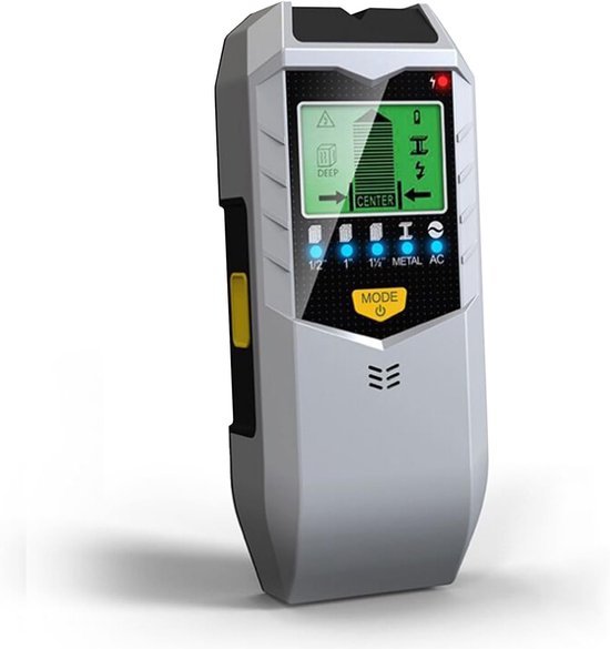 5-in-1-elektrokabeldetektor, Wandmetalldetektor Mit Lcd-display Und Akustischem Signal Für Metall, Holz Und Kabel