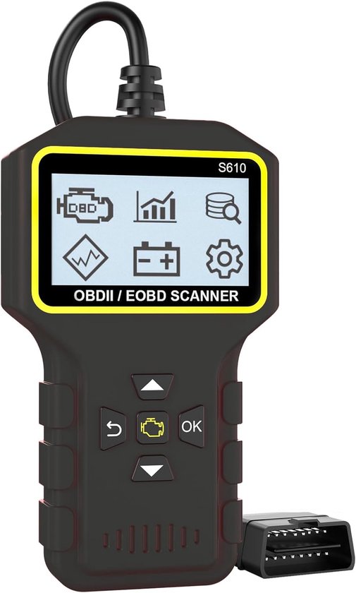 Obd2-scanner Für Pkw Fahrzeuge Ab Baujahr 1996 Automatisches 9-in-1-diagnosegerät Mit Motorsteuergerät-fehlercodeleser Live-datengrafiken 6 9