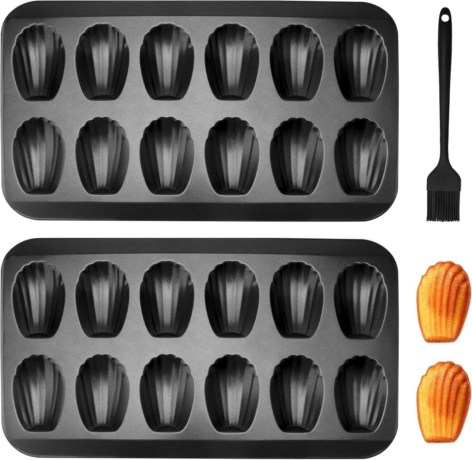 Runde Silikon-kuchenform, 12,6 Cm Durchmesser, 4-teiliges Set, Antihaftbeschichtete Silikonformen Für Heißluftfritteusen, Kleine Formen Zum Backen Von Desserts, Kuchen Und Madeleines In Der Heißluftfr