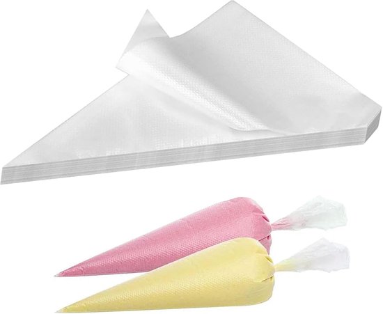 200 Professionelle Spritzbeutel Einweg-spritzbeutel Spritzbeutel Transparente Spritzbeutel Aus Kunststoff Geeignet Zum Dekorieren Von Kuchen Und