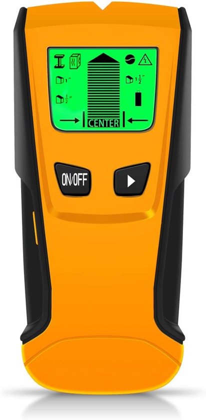 5-in-1-wandständerdetektor, Verbesserter Sensor, Zentrale Erkennung Für Holz, Metall Und Kabel, Lcd-display Und Alarm