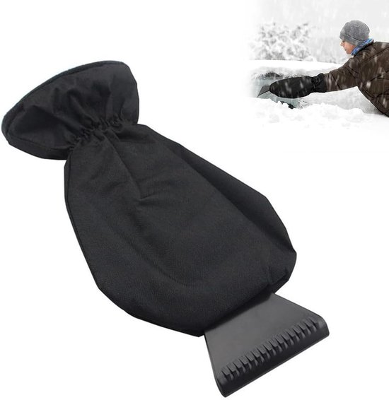 Autofenster-eiskratzer Mit Handschuhen Fensterenteiser Eiskratzer Für Autofenster Enteiser Mit Handschuhen Zum Entfernen Von Eis Von Der Geeignet