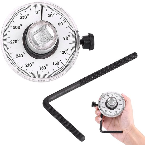 1/2"-drehmomentwinkelmesser, Drehmomentschlüsselsatz, Winkelschlüssel, 360-grad-drehmomentschlüssel Für Autoreparaturen