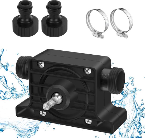 Wasserpumpe Für Akku-bohrschrauber Selbstansaugend Geeignet Für Diesel Öl Flüssigkeiten Wasser Kraftstoff Mini-elektrobohrerpumpe Geeignet Für