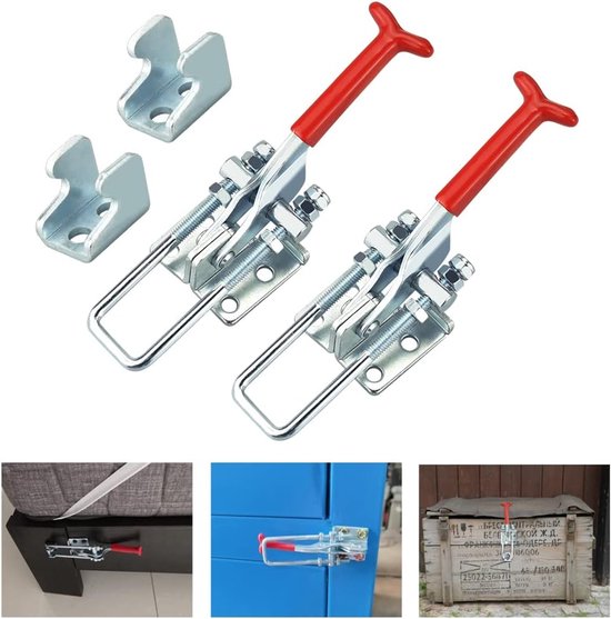 Metall-kippverriegelungs-zimmermannszwinge – 318 Kg – Edelstahl