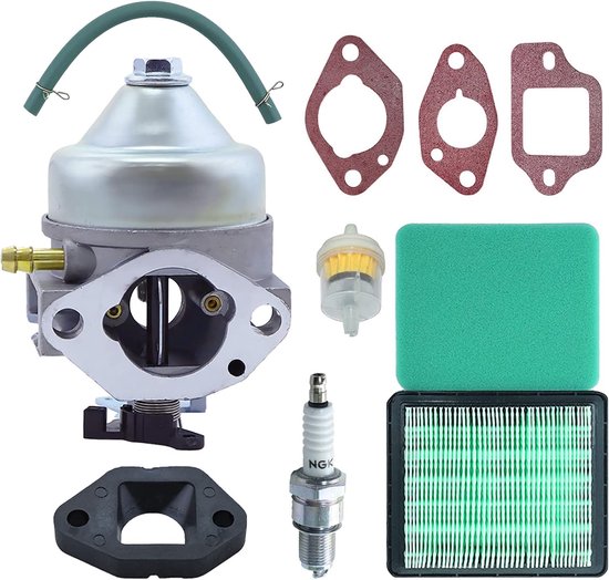 9-in-1 Vergaser-set – Passend Für Honda Gcv190 Hrb217 Hrx217, Mit Luftfilter, Dichtungen, Zündkerze Und Kraftstofffilter