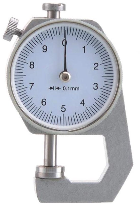Dickenmessgerät, Tragbares Dickenmessgerät Mit Einer Genauigkeit Von 0,01 Mm Für Papier, Leder Und Metallbleche