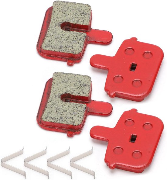 Scheibenbremsbeläge, 8 Stück – Langlebig, Halbmetallisch, Aus Kunstharz – Geeignet Für Mountainbikes Und Elektrofahrzeuge