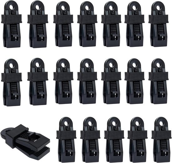 Zeltplanenclips Planenclips Für Abdeckplanen 20er Pack Abschließbare Planenclips Zeltclips Planenclips Planenclips Zur Zeltbefestigung Zeltplanen